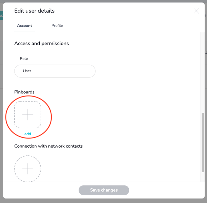 Get started with nooa_Add user to pinboard_Admin Cockpit_1
