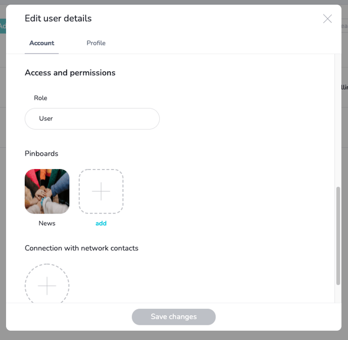 Get started with nooa_Add user to pinboard_Admin Cockpit_3
