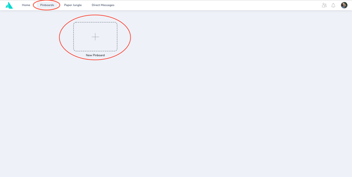 Get started with nooa_Create new pinboard_1