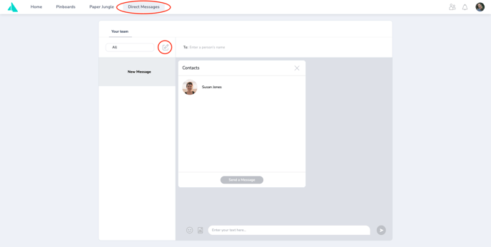 Get started with nooa_Write direct message_1