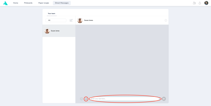 Get started with nooa_Write direct message_2