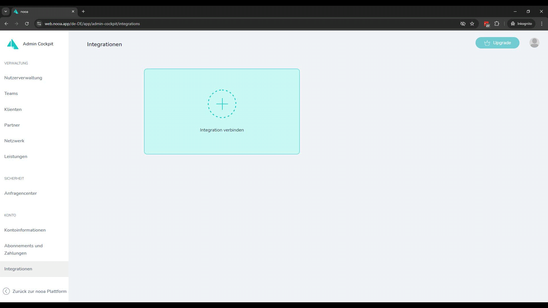 20241015_CareCloud Integration verbinden