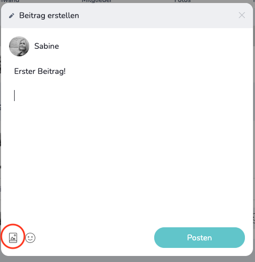 Ersten Beitrag erstellen