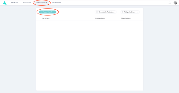 Loslegen mit nooa_Post-it erstellen_1