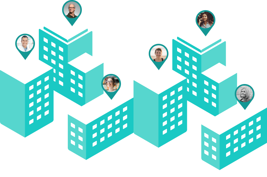 Manage locations and staff in one place